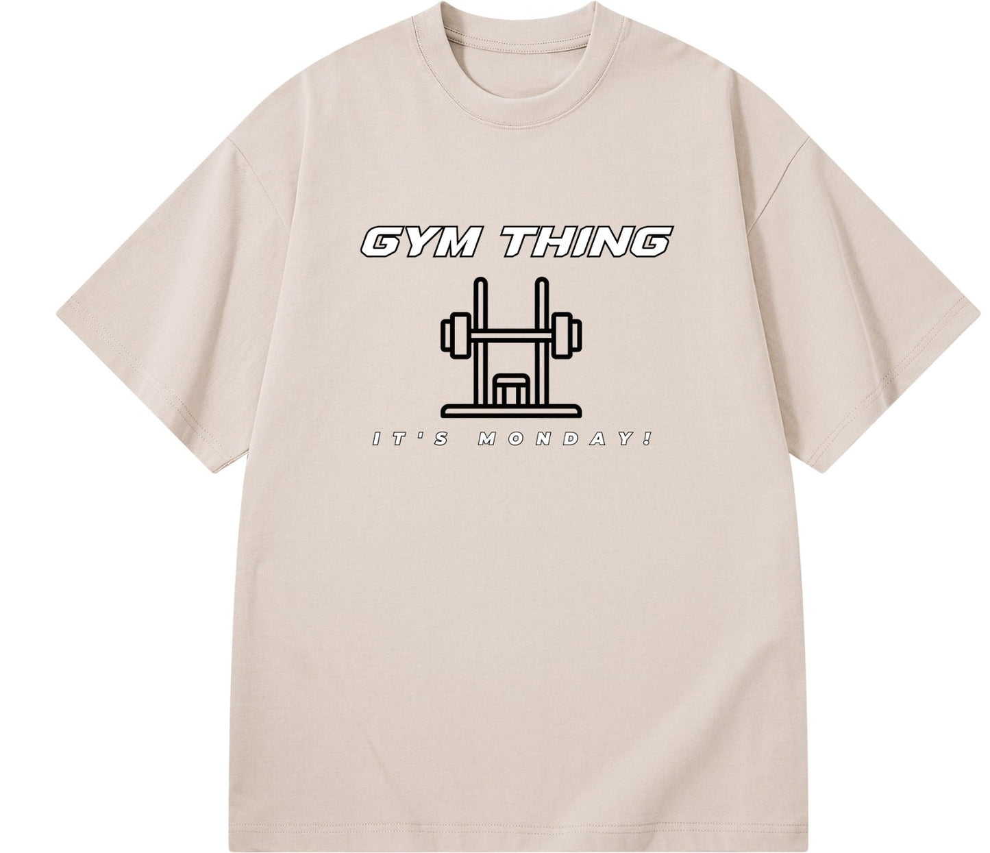 TSHIRT OVERSIZE FIT - Gymthing