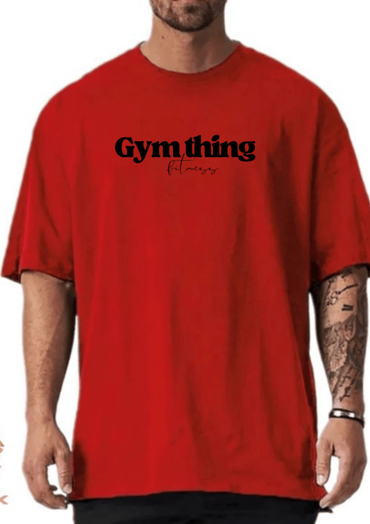 T - SHIRT OVERSIZE FIT - PRE COMMANDE (JANVIER 2026) - Gymthing
