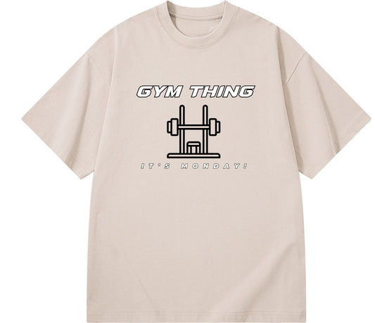 TSHIRT OVERSIZE FIT - Gymthing